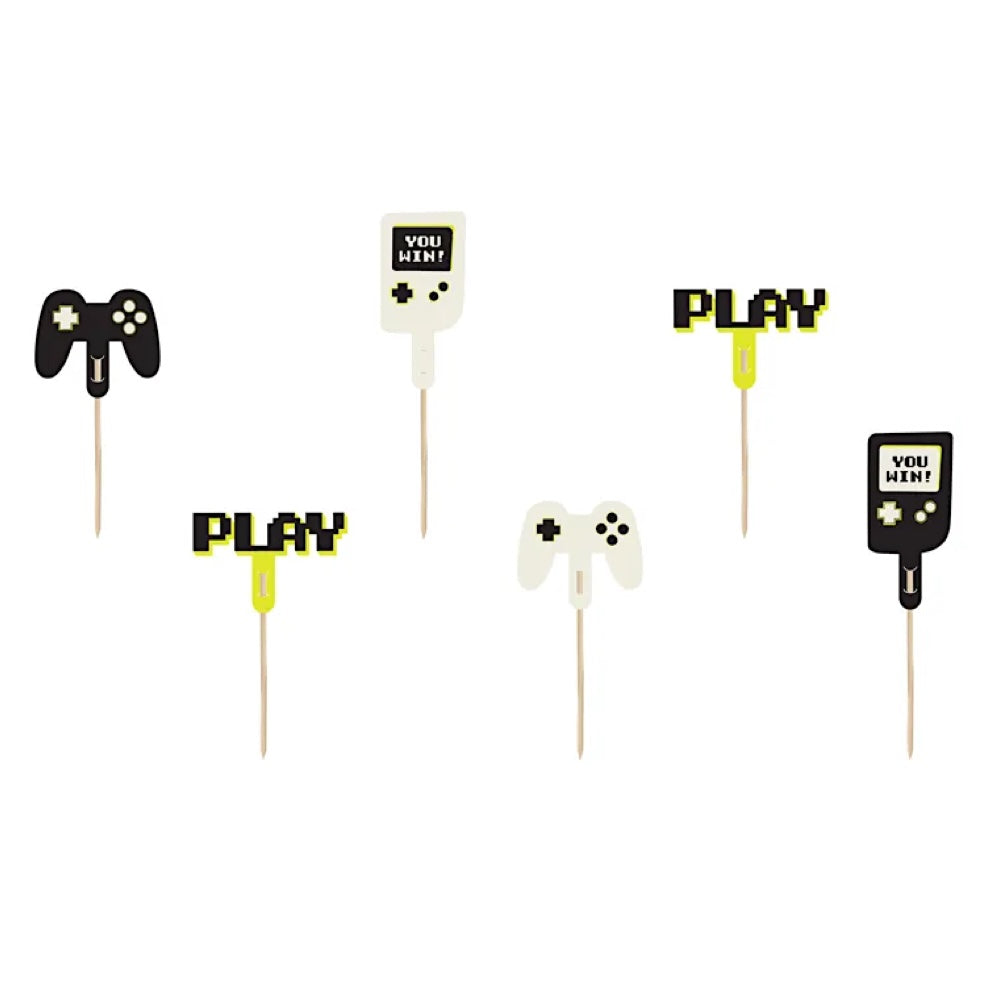 Gaming Themed Cake Toppers