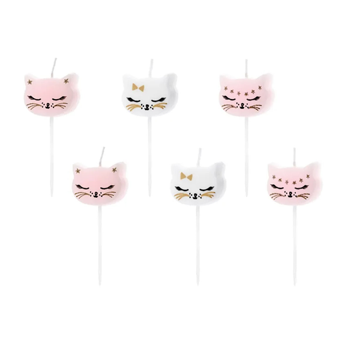 Cute Cats Candle Set