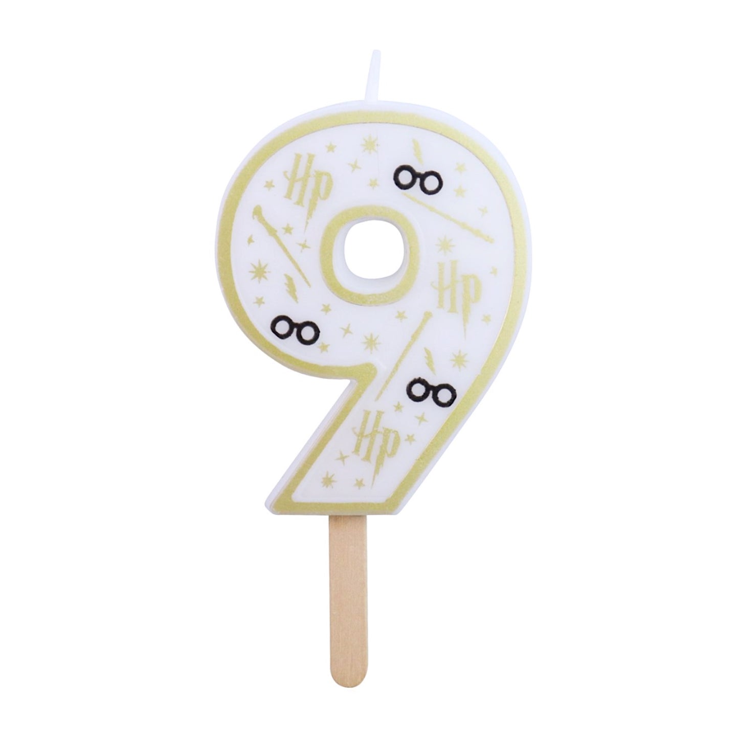 Harry Potter Numbers 0-9 Candles