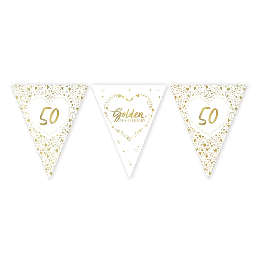 Golden Anniversary Bunting