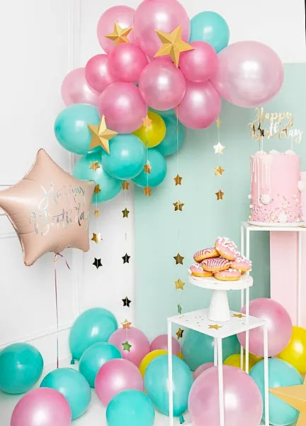 Gold Star Foil Garland