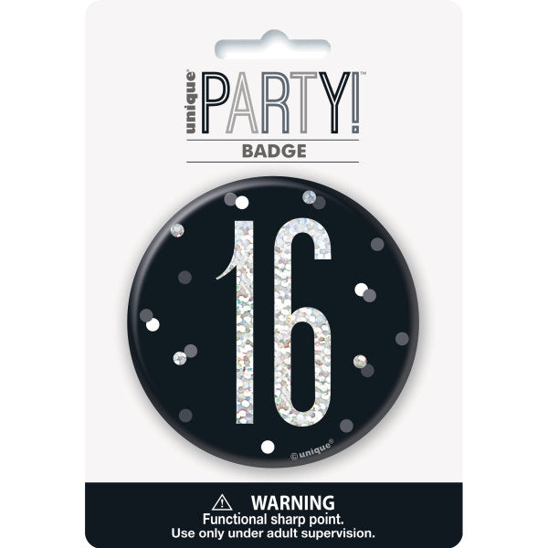 16th Birthday Black Badge