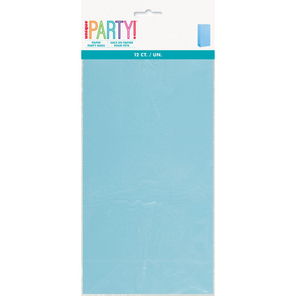 Blue Paper Favour Bags
