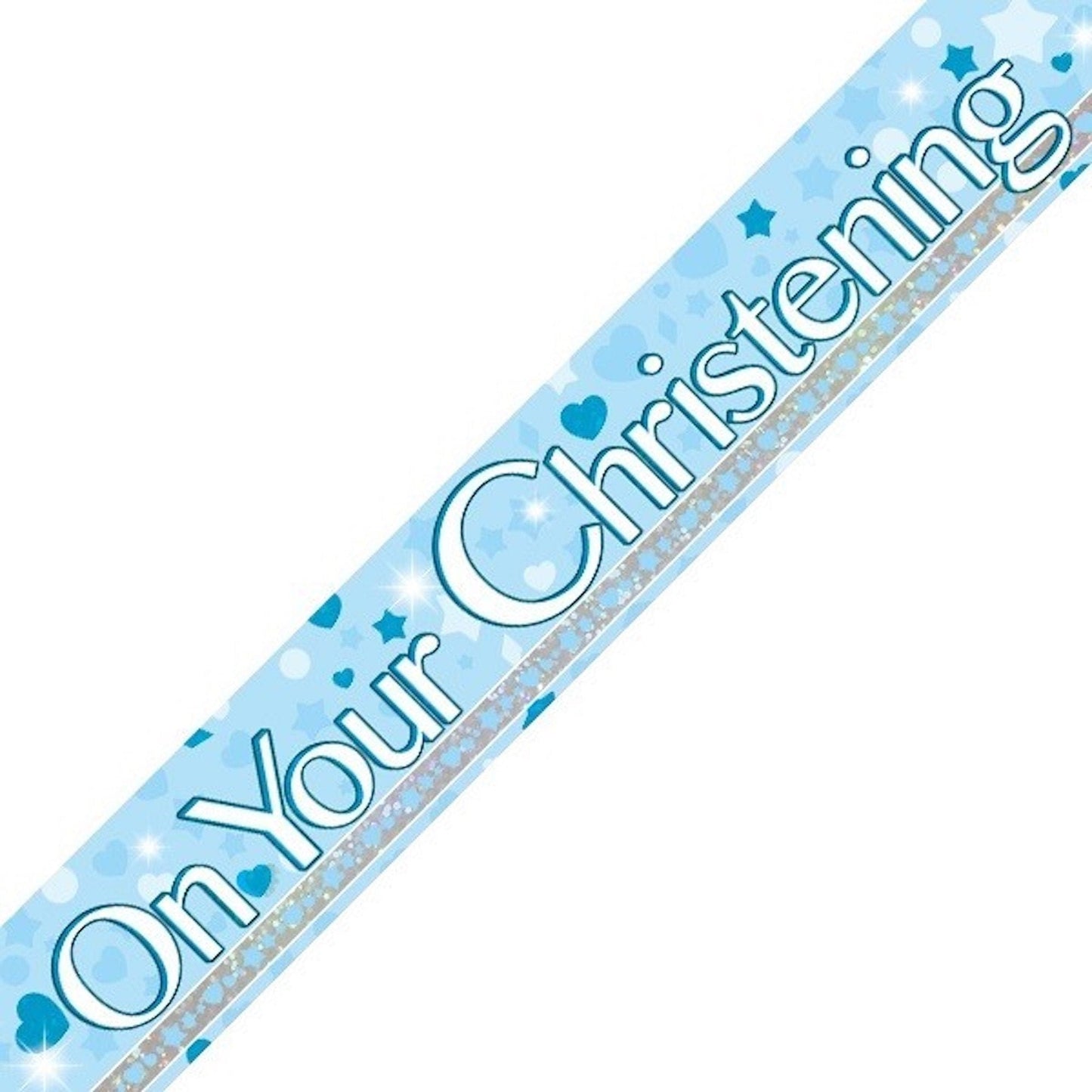 Blue On Your Christening Banner