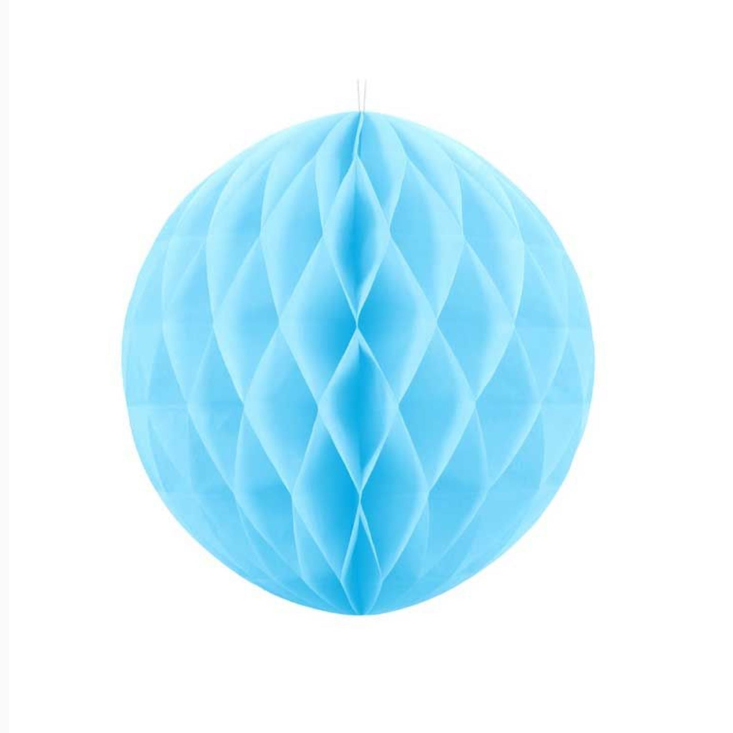 Blue Hanging Honeycomb Ball - 20cm