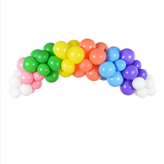 Rainbow Balloon Garland Kit