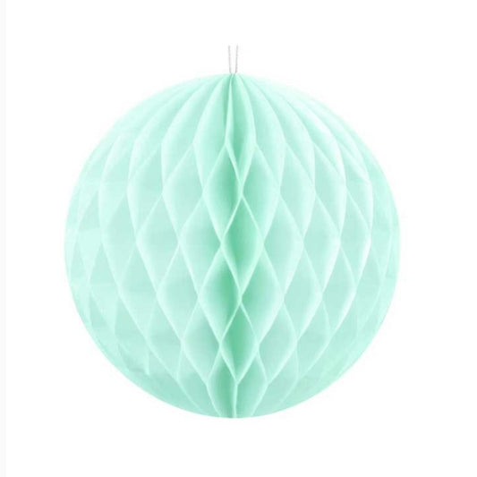 Mint Hanging Honeycomb Ball - 20cm