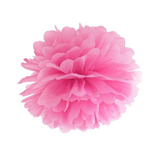 Pink Hanging Pom Pom - 25cm