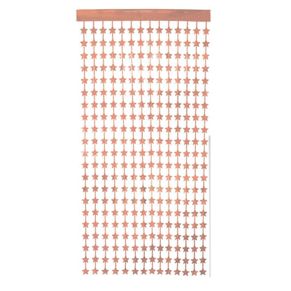 Rose Gold Star Door Curtain