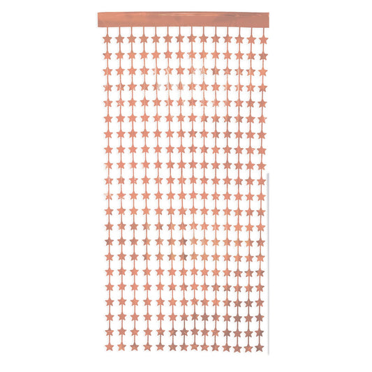 Rose Gold Star Door Curtain