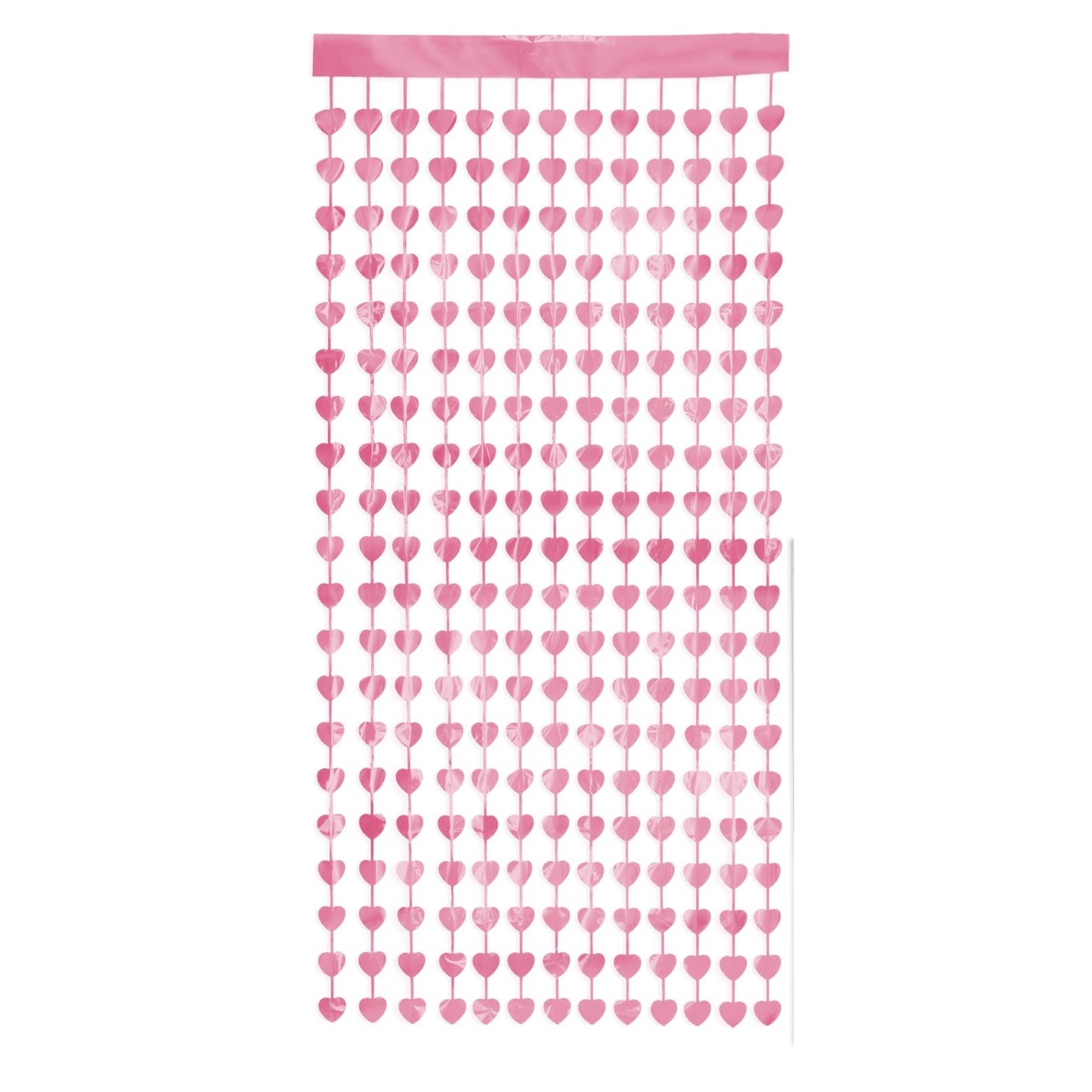 Pink Heart Door Curtain