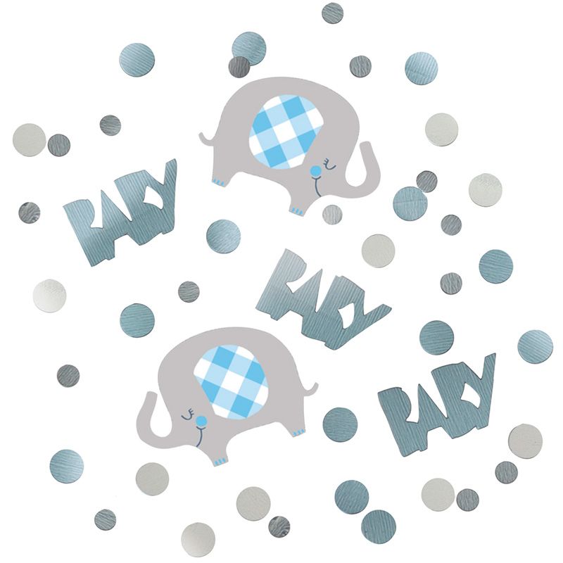 Blue Baby Elephant Confetti