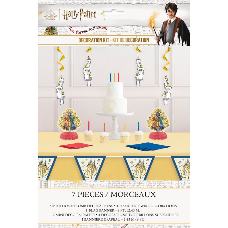 7 Piece Harry Potter Decoration Kit