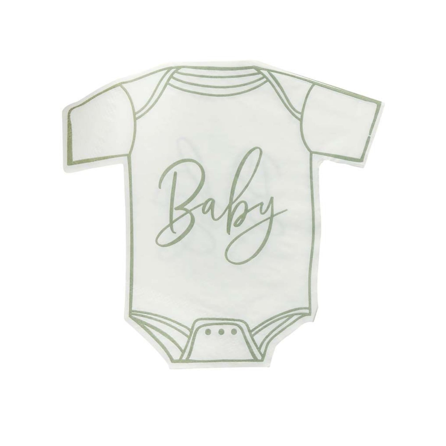 Neutral Babygrow Napkins