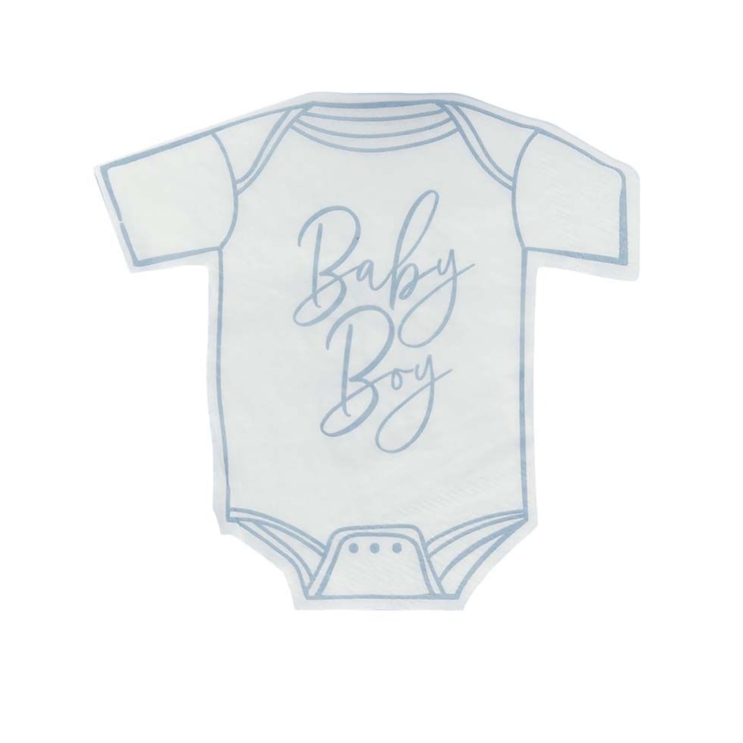 Baby Boy Babygrow Napkins