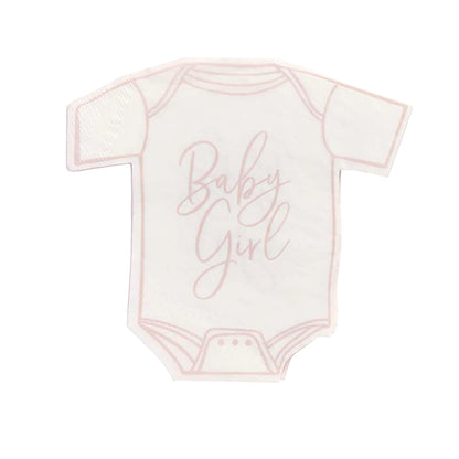 Baby Girl Babygrow Napkins