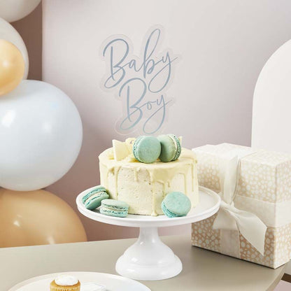 Baby Boy Cake Topper