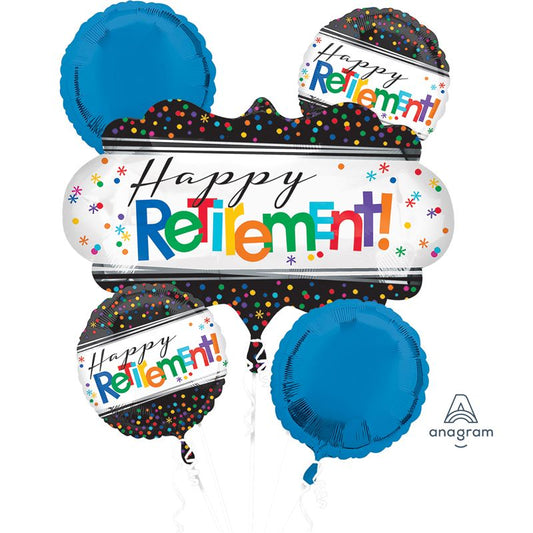 Retirement Foil Balloon Bouquet