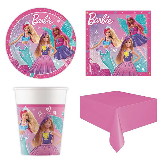 Fantasy Barbie Party Tableware Kit