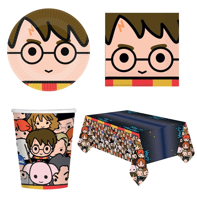 Cartoon Harry Potter Tableware Kit