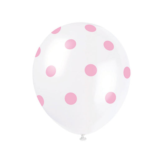 Pink Dotted Balloons