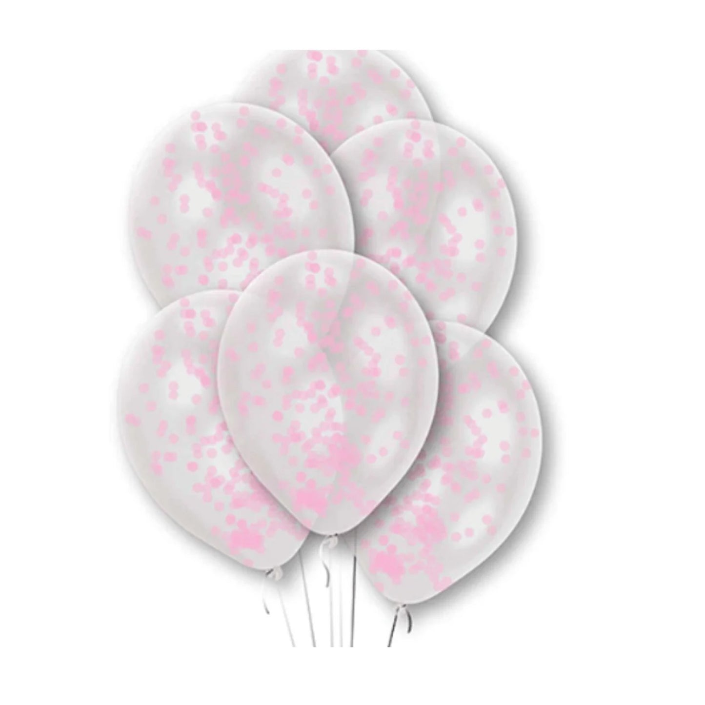 Pink Confetti Balloons