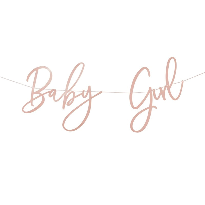 Pink Baby Girl Banner