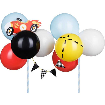 Racing Balloon Cake Topper