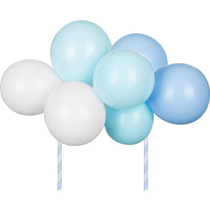 Blue Balloon Bundle Cake Topper