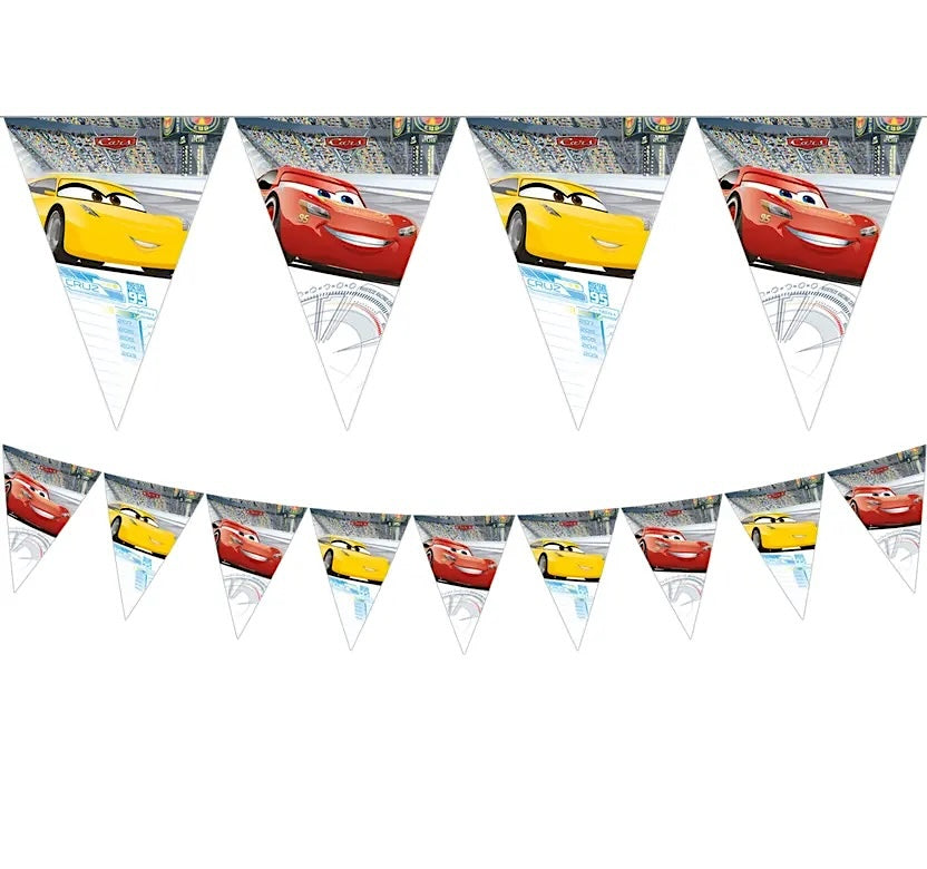 Disney Cars 3 Bunting