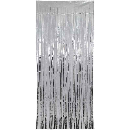 Silver Foil Door Curtain