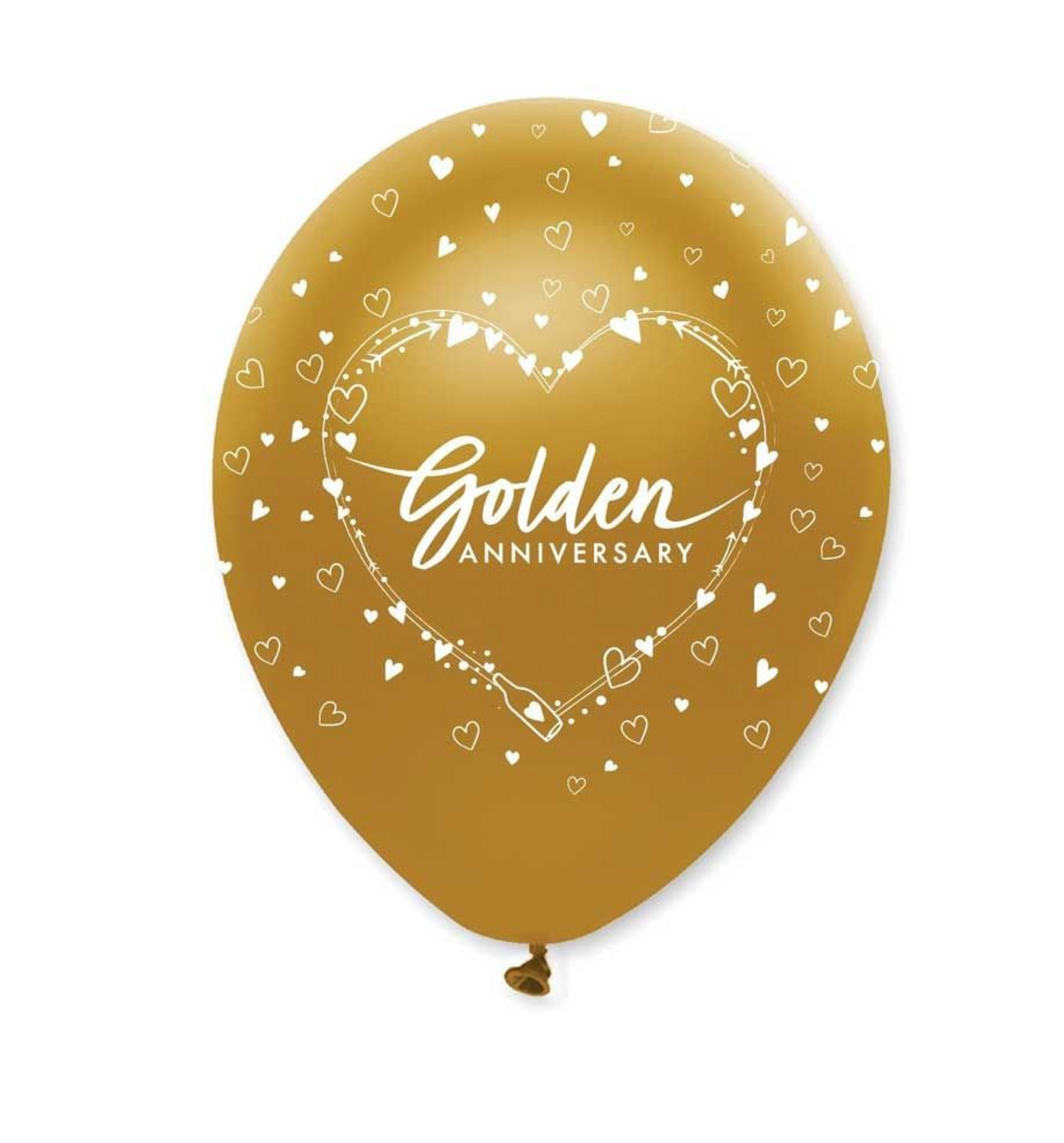 Golden Anniversary Balloons