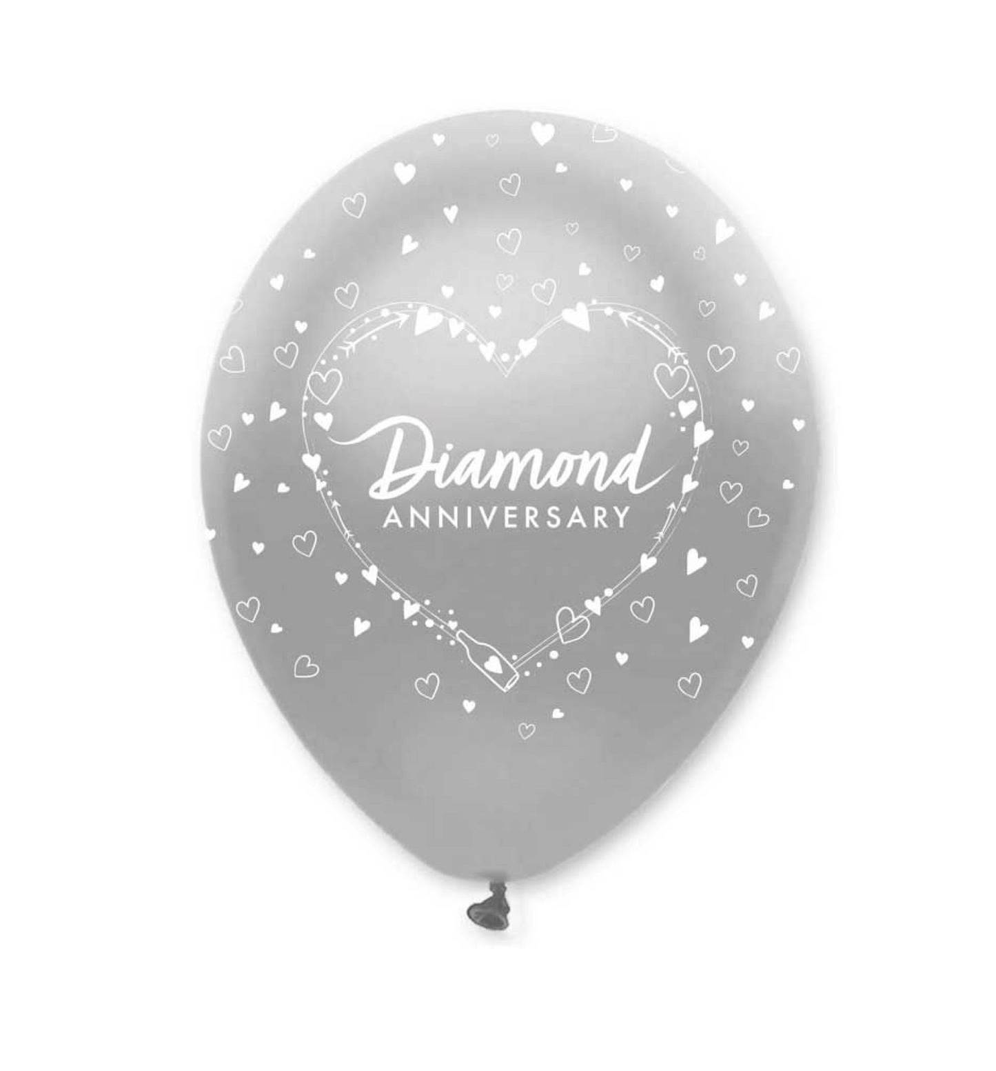 Diamond Anniversary Balloons