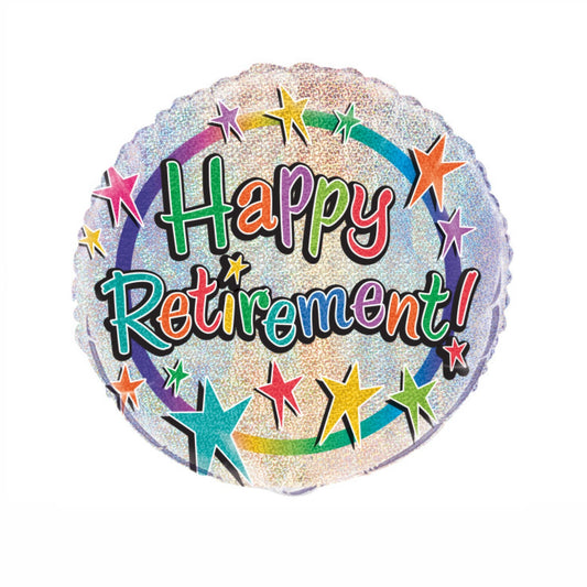 Happy Retirement Foil Balloon