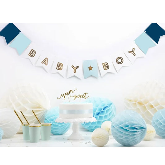 Baby Boy Card Banner