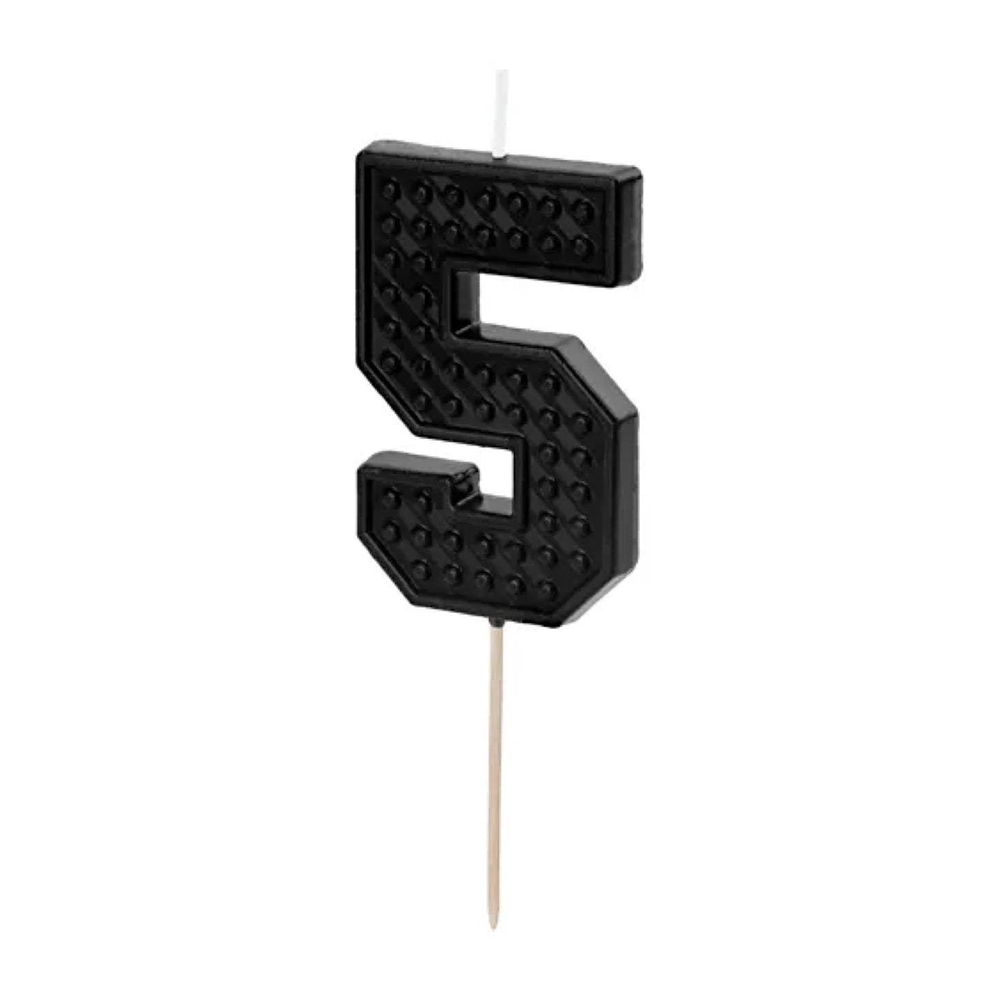 Brick Numbers 0-9 Candles