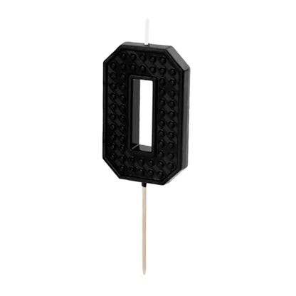 Brick Numbers 0-9 Candles