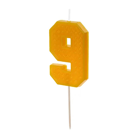 Brick Numbers 0-9 Candles