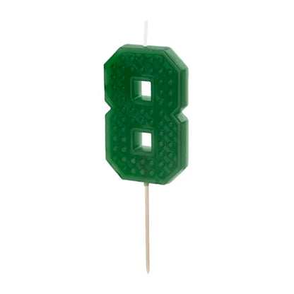 Brick Numbers 0-9 Candles