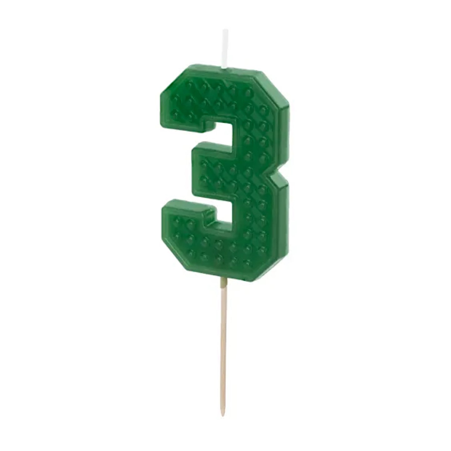 Brick Numbers 0-9 Candles