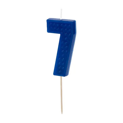 Brick Numbers 0-9 Candles