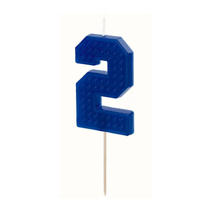Brick Numbers 0-9 Candles