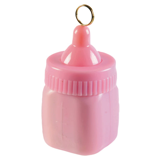 Pink Bottle Balloon Weights