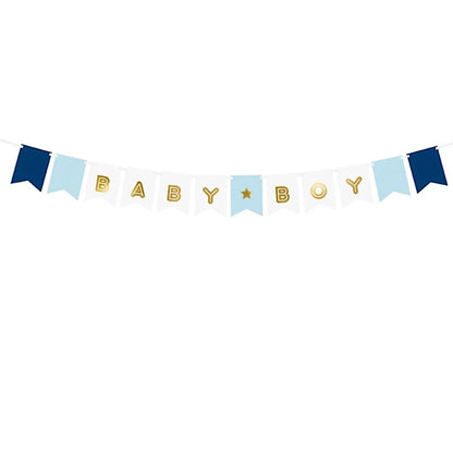 Baby Boy Card Banner