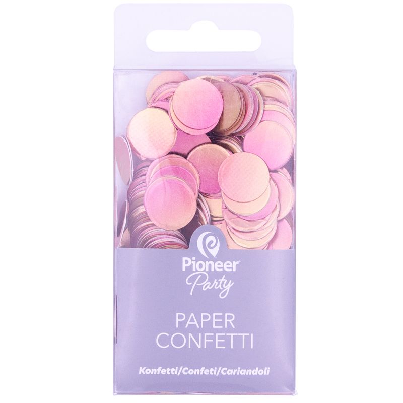 Rose Gold Ombre Confetti