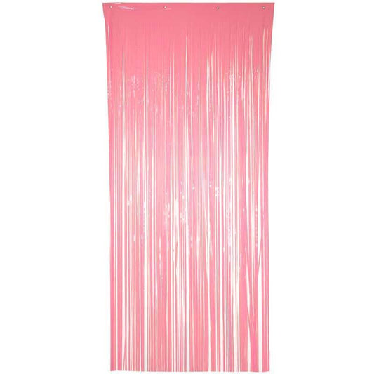 Matte Pink Door Curtain