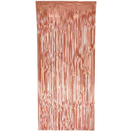 Matte Rose Gold Door Curtain