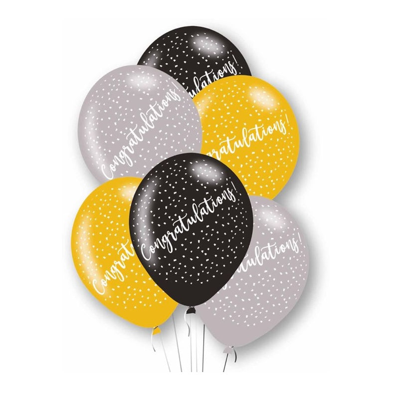 Mixed Congratulations Balloons