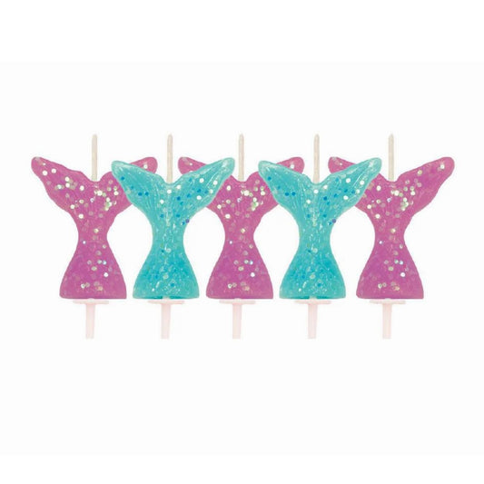 Mermaid Tails Candle Set