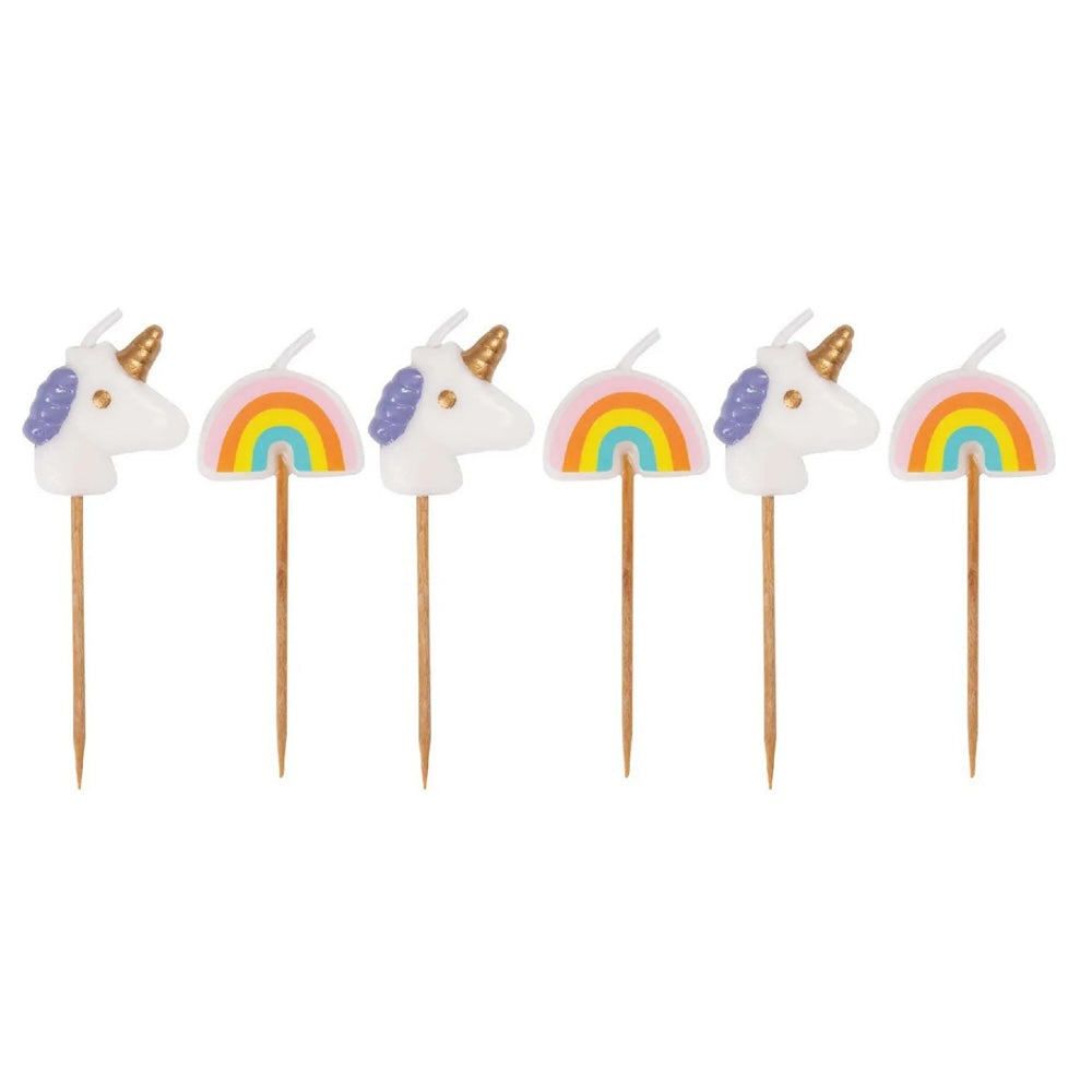 Unicorns & Rainbows Candle Set